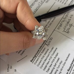 Flower Cocktail Ring